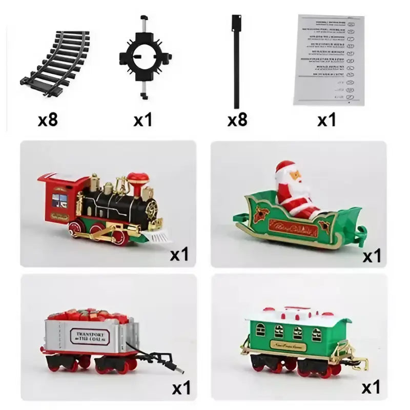 Locomotiva Decorativa Elétrica para Árvore de Natal Bigstock