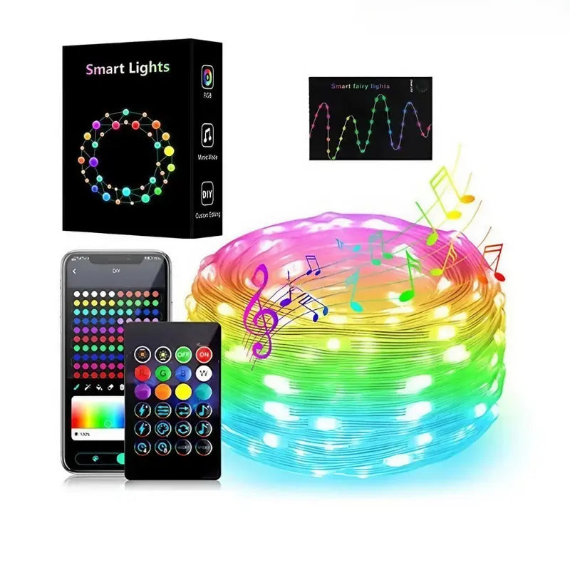 Pisca pisca Smart LED Natalino Twinkly Lights Bigstock