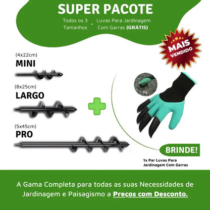 Broca Para Jardinagem Espiral Garden Auger Bigstock