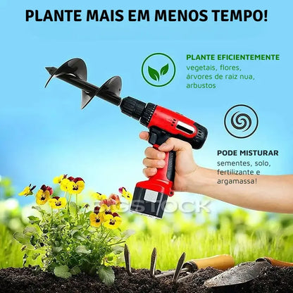 Broca Para Jardinagem Espiral Garden Auger Bigstock