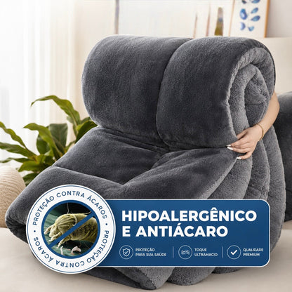 [COMPRE 1, LEVE 3] MellowSoft™ Edredom Premium Algodão Turco - Conforto de Hotel 5 Estrelas