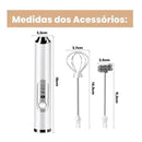 Mixer 3 em 1 Misturador Bebidas Portátil Elétrico
