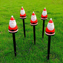 Decoração de Natal para Jardim Luminária Solar de Espeto 5 em 1 Papai Noel Bigstock