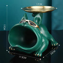 Escultura Decorativa e Porta Objetos com Bandeja Bulldog Big Mouth 2.0 Bigstock