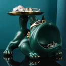 Escultura Decorativa e Porta Objetos com Bandeja Bulldog Big Mouth 2.0 Bigstock