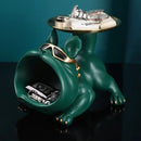 Escultura Decorativa e Porta Objetos com Bandeja Bulldog Big Mouth 2.0 Bigstock