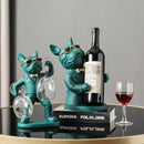 Esculturas Decorativa Porta Vinho e Taça Bigstock