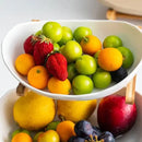 Fruteira de Mesa Moderna com Madeira Nobre para Cozinha 2 a 3 Andares Bigstock