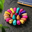 Kits 50 Pcs Incenso Cone Para Incensário Cascata Bigstock