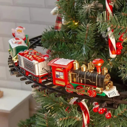 Locomotiva Decorativa Elétrica para Árvore de Natal Bigstock