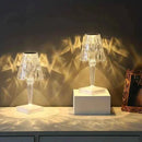 Luminária de Mesa em Led Cristal