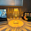 Luminária de Mesa em Led Cristal