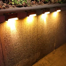 Luminária Externa de Led Solar À Porva D'água Para Muro, Escada, Cercas Bigstock