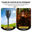 Luminária Solar Externa Jardim Tocha FlameLigth Bigstock