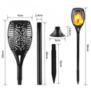 Luminária Solar Externa Jardim Tocha FlameLigth Bigstock