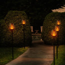 Luminária Solar Externa Jardim Tocha FlameLigth Bigstock