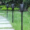 Luminária Solar Externa Jardim Tocha FlameLigth Bigstock