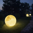 Luminária Solar Lua Cheia Decoração para Jardim Bigstock