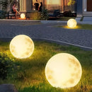 Luminária Solar Lua Cheia Decoração para Jardim Bigstock