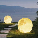 Luminária Solar Lua Cheia Decoração para Jardim Bigstock