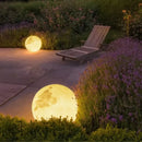 Luminária Solar Lua Cheia Decoração para Jardim Bigstock