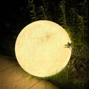 Luminária Solar Lua Cheia Decoração para Jardim Bigstock