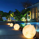 Luminária Solar Lua Cheia Decoração para Jardim Bigstock