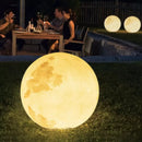 Luminária Solar Lua Cheia Decoração para Jardim Bigstock