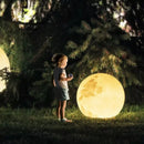 Luminária Solar Lua Cheia Decoração para Jardim Bigstock