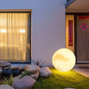 Luminária Solar Lua Cheia Decoração para Jardim Bigstock