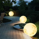 Luminária Solar Lua Cheia Decoração para Jardim Bigstock