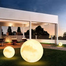 Luminária Solar Lua Cheia Decoração para Jardim Bigstock