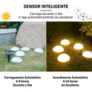 Luminária Solar de Jardim LED LuminaStar - Iluminação Decorativa 5 em 1 para Áreas Externas Bigstock