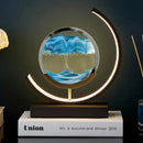 Luminária de Mesa LED Ampulheta Decorativa de Dunas Moderna SandArt Bigstock