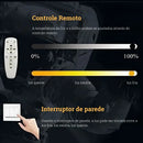 Luminária de Parede 3D Lua Cheia com Controle Remoto Bigstock