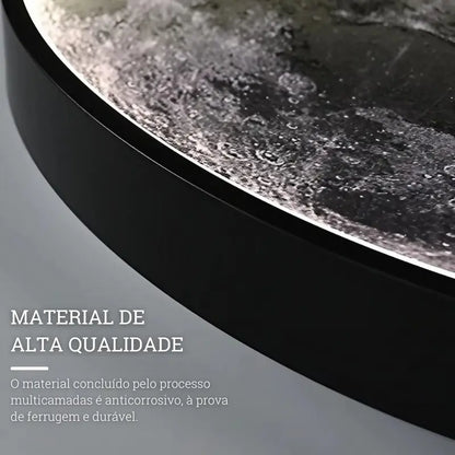 Luminária de Parede 3D Lua Cheia com Controle Remoto Bigstock
