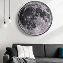 Luminária de Parede 3D Lua Cheia com Controle Remoto Bigstock