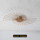 Luminária de Teto LED Moderna para Sala ou Quarto Fogos de Artifícios Bigstock