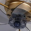 Luminária e Ventilador de Teto com Controle Remoto Escandinavo Bigstock