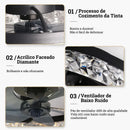 Luminária e Ventilador de Teto com Controle Remoto Escandinavo Bigstock