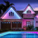 Luzes LED Arco-Íris Inteligente com Controle Remoto e APP para Uso Interno e Externo Bigstock