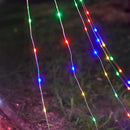Luzes de Natal LED em Cascata com Estrela Bigstock