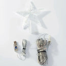 Luzes de Natal LED em Cascata com Estrela Bigstock