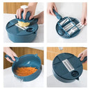Multifuncional Cortador e Ralador de Legumes Profissional 12 em 1 BStocker