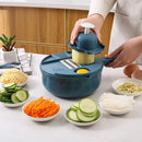 Multifuncional Cortador e Ralador de Legumes Profissional 12 em 1 BStocker