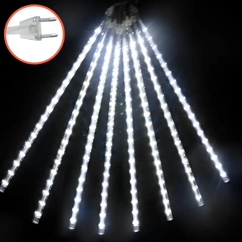 Pisca Pisca Cascata LED Chuva de Meteoros Bigstock