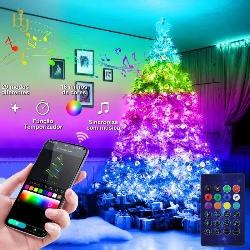 Pisca pisca Smart LED Natalino Twinkly Lights Bigstock