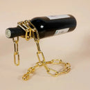 Porta Vinho de Mesa Corrente Flutuante Mágica Bigstock