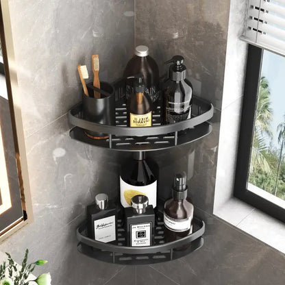 Prateleira para Banheiro de Canto Porta Shampoo Suporte Para Banheiro Sem Furo BStocker