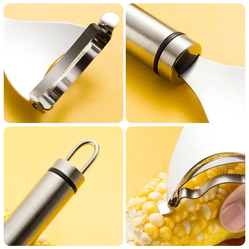 Debulhador de Milho Verde Em Aço Inox BStocker (COMPRE 1 LEVE 2)
